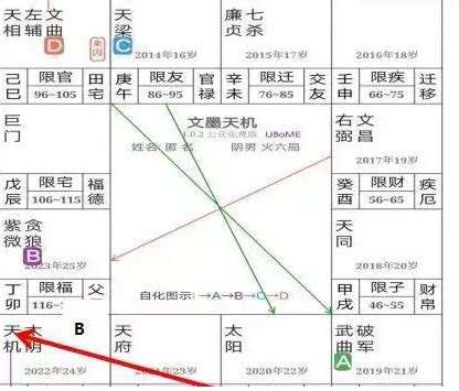 紫微方位|紫微斗数宫位系统 